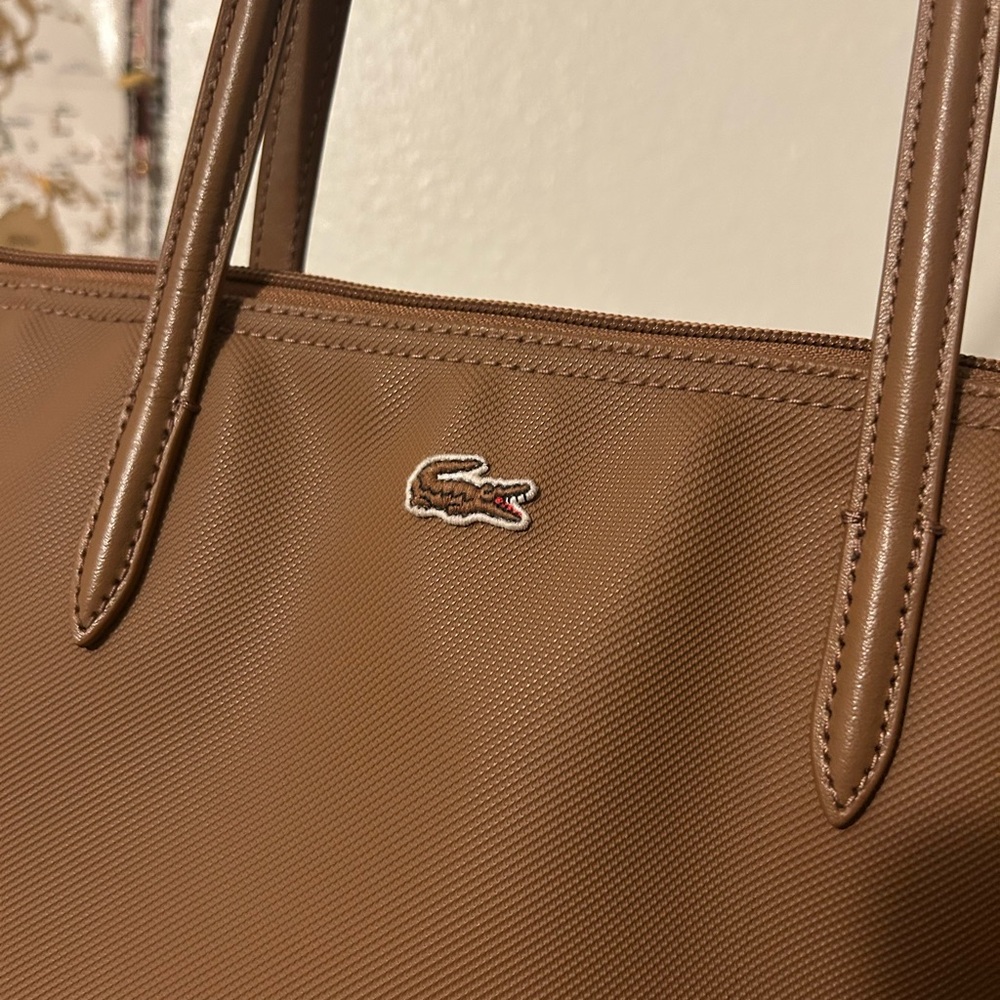 Lacoste L.12.12 Concept Zip Tote Bag in Konic